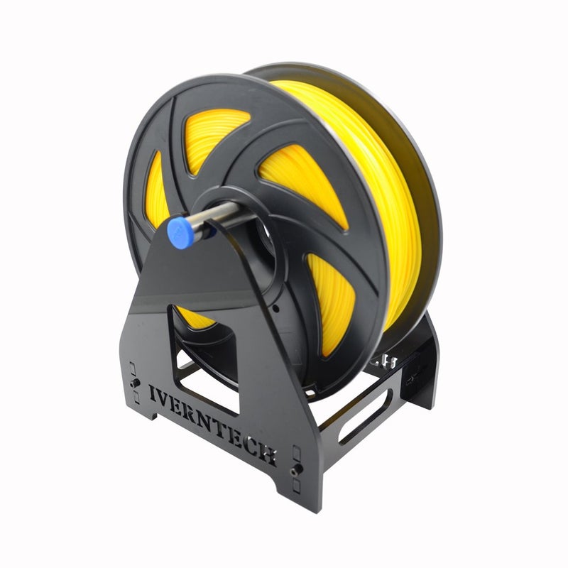 Iverntech 1 Spool Acrylic 3D Printer Filament Holder Mount Rack for PLA, ABS, Wood, TPU, Nylon, Flexible Materials - Image 2